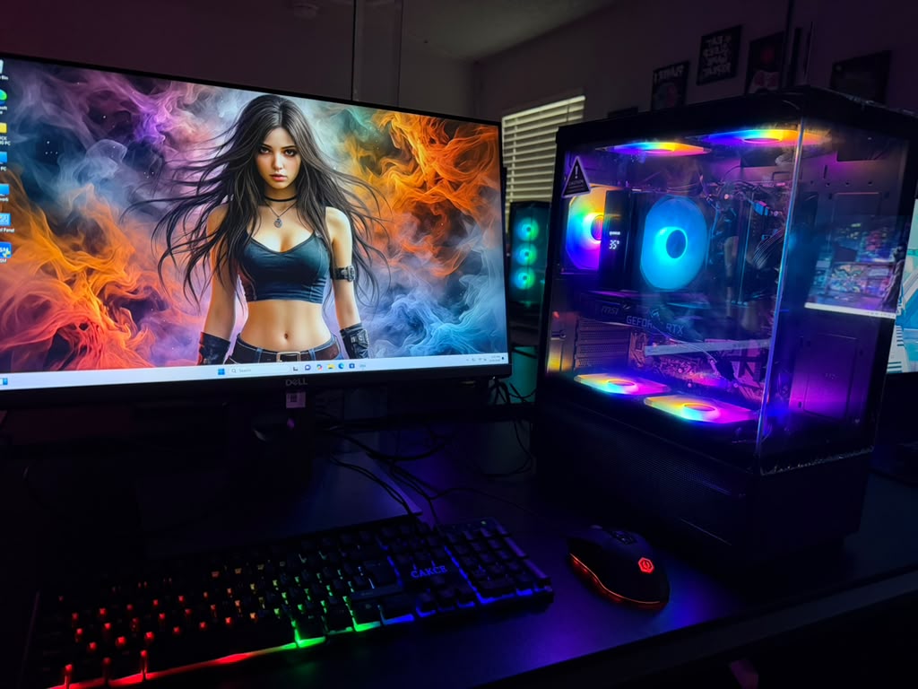 Gaming PC – Ryzen 5 5500 + RTX 2070 Super – Custom Bui
