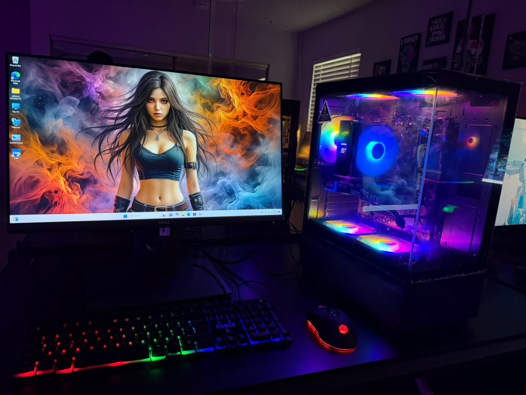 Gaming PC – Ryzen 5 5500 + RTX 2070 Super – Custom Bui